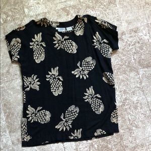 Vintage Pineapple Tunic Dress